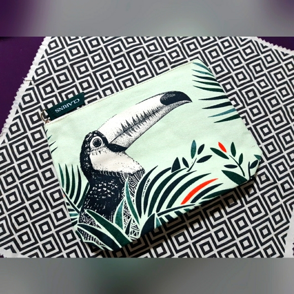 CLARINS cosmetics or make up storage bag [BRAND NEW] - Picture 2 of 12